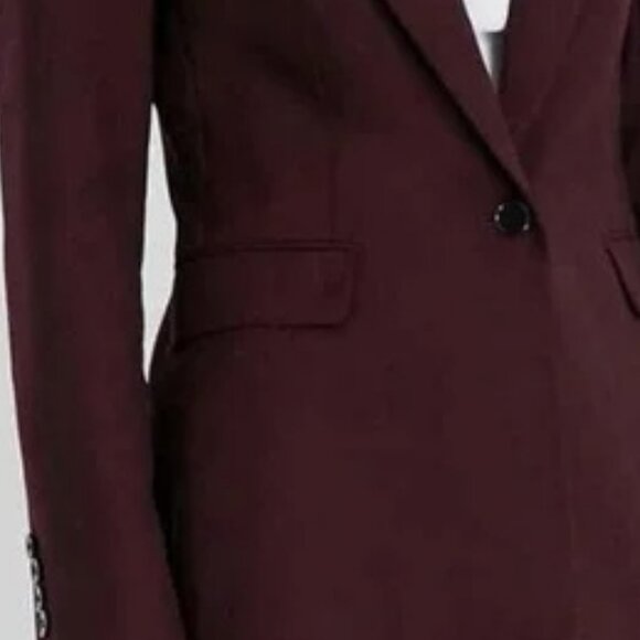 Reiss Lissia One Button Wool Blazer.  SZ 8 - Picture 3 of 5